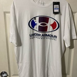 MENS UNDER ARMOUR PERFORMANCE APPAREL TEE